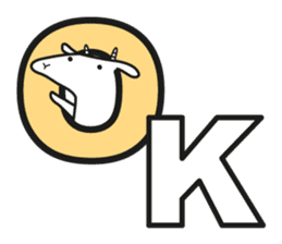 Mother Goat and Baby Duck sticker #3138021