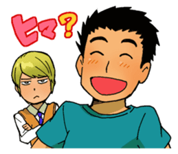 Gingitsune Makoto and friends version sticker #3138443