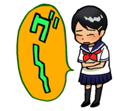 Gingitsune Makoto and friends version sticker #3138450