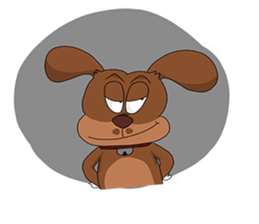 Gafay dog sticker #3138800