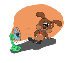 Gafay dog sticker #3138812