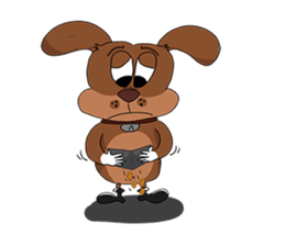 Gafay dog sticker #3138815