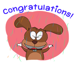 Gafay dog sticker #3138831