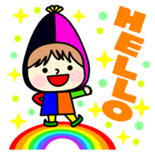 Colorful dwarf Mr. sticker #3139316