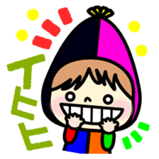 Colorful dwarf Mr. sticker #3139326