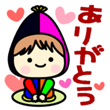 Colorful dwarf Mr. sticker #3139335