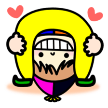 Colorful dwarf Mr. sticker #3139339