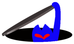 walnut planet's fox and bear sticker #3139571