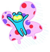 walnut planet's fox and bear sticker #3139576