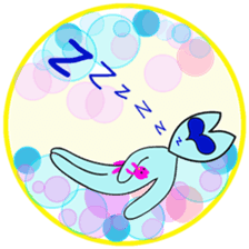 walnut planet's fox and bear sticker #3139590