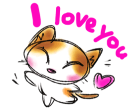 happy cats 2 sticker #3139679