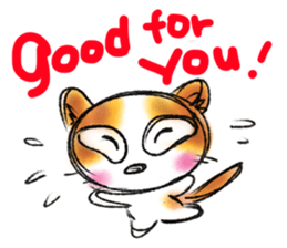 happy cats 2 sticker #3139681