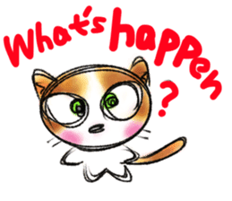 happy cats 2 sticker #3139684