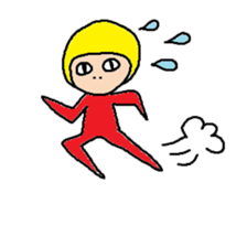 little bob girl sticker #3139864