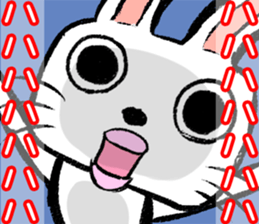 Strange rabbit Sticker vol.1 sticker #3140814