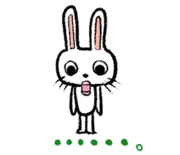 Strange rabbit Sticker vol.1 sticker #3140821