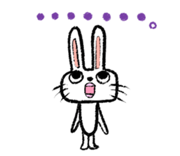 Strange rabbit Sticker vol.1 sticker #3140822
