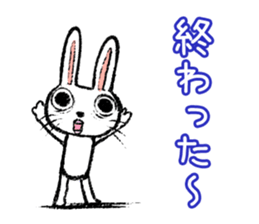 Strange rabbit Sticker vol.1 sticker #3140831
