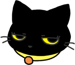 Black Cat Moimoi sticker #3140841