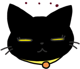 Black Cat Moimoi sticker #3140844