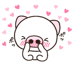 pig heart 16 sticker #3140887