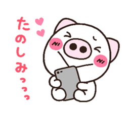 pig heart 16 sticker #3140901