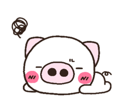 pig heart 16 sticker #3140908