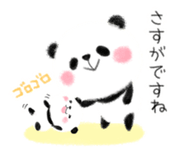 Crayons Panda sticker #3140973