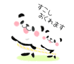 Crayons Panda sticker #3140991