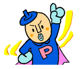 Piece K man gose for home peace!Part2 sticker #3141035