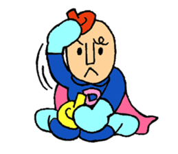 Piece K man gose for home peace!Part2 sticker #3141042