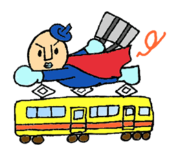 Piece K man gose for home peace!Part2 sticker #3141043