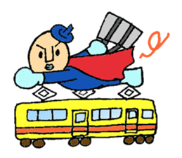 Piece K man gose for home peace!Part2 sticker #3141043