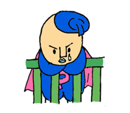 Piece K man gose for home peace!Part2 sticker #3141044