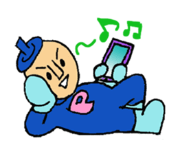 Piece K man gose for home peace!Part2 sticker #3141056