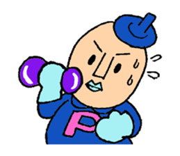 Piece K man gose for home peace!Part2 sticker #3141068