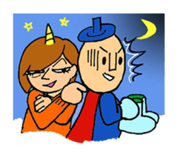 Piece K man gose for home peace!Part2 sticker #3141069
