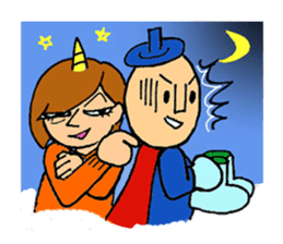 Piece K man gose for home peace!Part2 sticker #3141069