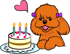 Bonjour, Poodles! sticker #3141166