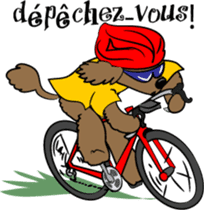 Bonjour, Poodles! sticker #3141179