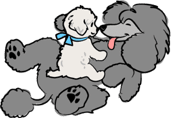 Bonjour, Poodles! sticker #3141182