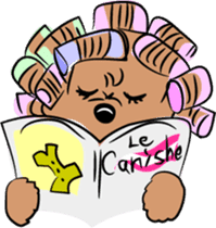 Bonjour, Poodles! sticker #3141184