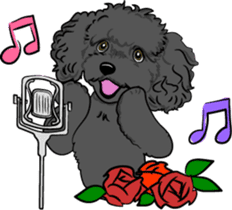 Bonjour, Poodles! sticker #3141194