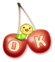 Caterpillar & Leaf sticker #3141541