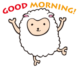 Cute sheep,BAABAA.English Version. sticker #3141595