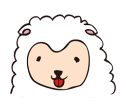 Cute sheep,BAABAA.English Version. sticker #3141617