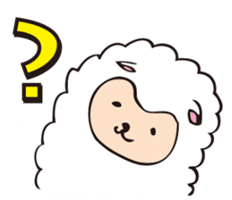 Cute sheep,BAABAA.English Version. sticker #3141628