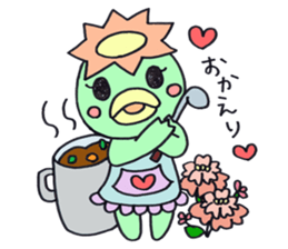 PomPori Kappa2 with a lot of flowers sticker #3141718
