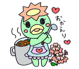 PomPori Kappa2 with a lot of flowers sticker #3141718