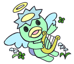 PomPori Kappa2 with a lot of flowers sticker #3141719